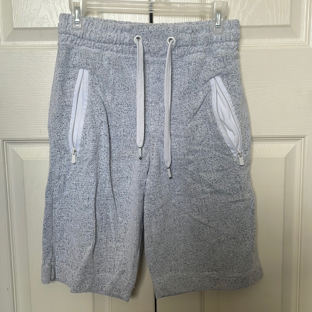 Champs Hybrid Shorts White/Light Gray Adult S